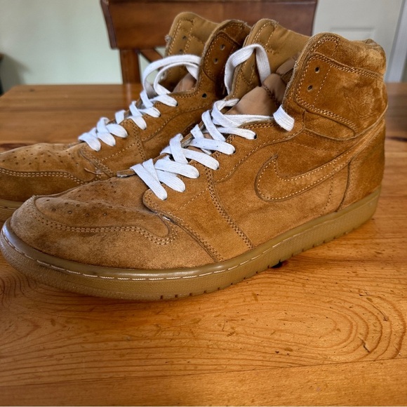 Nike AIR JORDAN I HIGH
WHEAT OG high top Rare size 14 - Picture 4 of 15